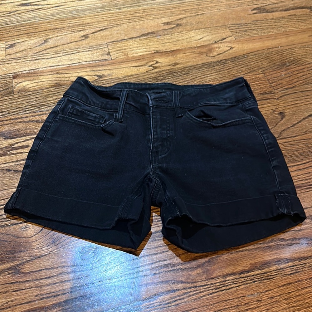 Authentic American Heritage Black MIDI Shorts